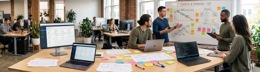 IT planning services in Dubai helping growing businesses create strategic IT roadmaps to improve scalability, efficiency, and long-term business growth